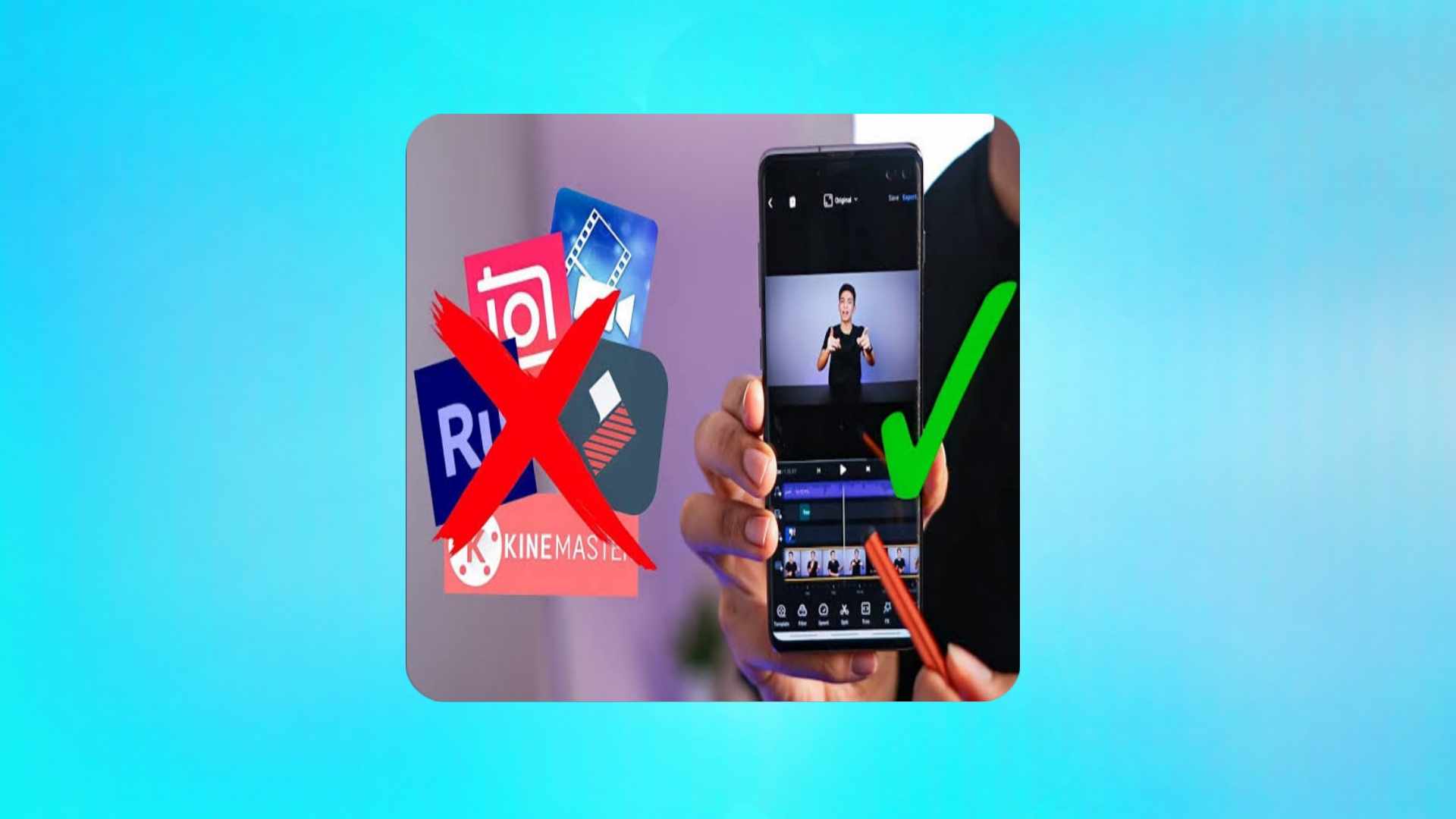 איך לעשות מונטאז' מקצועי בטלפון שלך ללא סימן מים, אפליקציית מונטאז' בחינם 2025